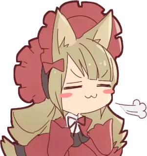 ☺️ Anime, Niedlich, Cartoon, Figur, Chibi, Kawaii telegram sticker