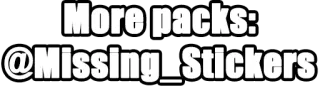 ℹ️ More packs: @Missing_Stickers stickers, telegram, missing stickers, packs telegram sticker