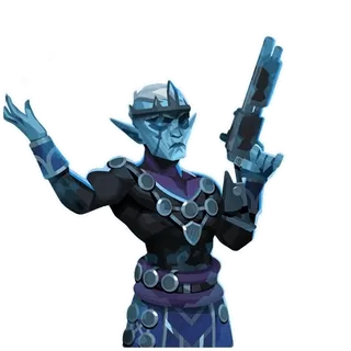 🛡 Fantasia, Elfo, Arma de fogo, Ficção científica telegram sticker