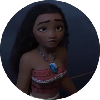 ☺ Moana Cartoon, Disney, Film, Ozean, Prinzessin whatsapp sticker