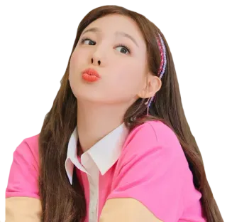 😘 Nayeon nayeon, twice, kpop, mädchen, idol, sängerin, schauspielerin telegram sticker