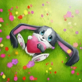 😏 bunny telegram sticker