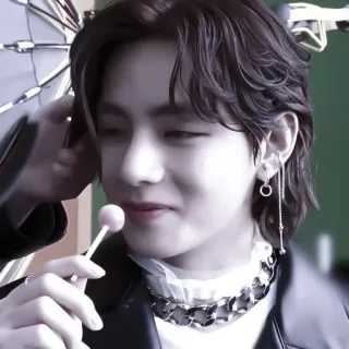 🎟 V V, BTS, K-pop, Idol, Piosenkarz, Koreański telegram sticker