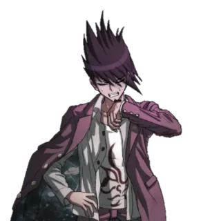 😣 Kaito Momota Danganronpa V3: Killing Harmony Anime, Kaito Momota, Danganronpa, Gra wideo, Anime chłopak whatsapp sticker