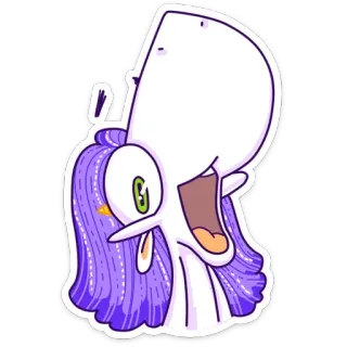 🤯 Hoạt hình, Nhân vật, Sticker, Dễ thương, Hài hước, Quái vật telegram sticker