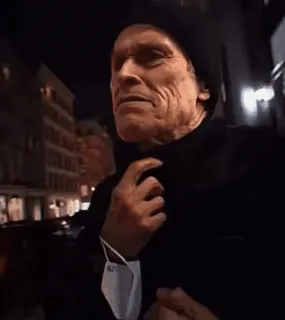 🤠 Willem Dafoe Schauspieler, Mann, Promi whatsapp sticker