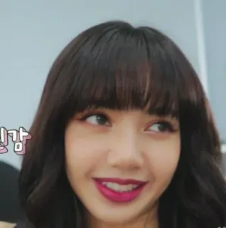 🍸 Lisa 민감 kpop, lisa, blackpink, cantora, idol, coreano whatsapp sticker