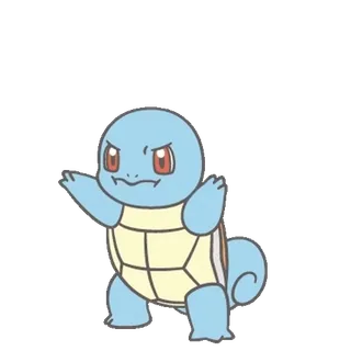 💬 Squirtle Pokemon Squirtle, pokemon, cartoon, water type, turtle telegram sticker