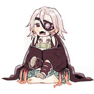 💎 Nezuko Kamado Demon Slayer Anime, Demon Slayer, Nezuko, Chibi whatsapp sticker