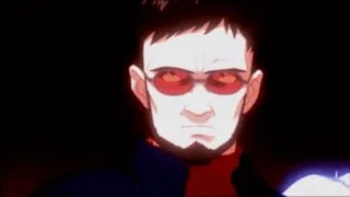 🔫 Gendo Ikari Neon Genesis Evangelion anime, character, glasses, neon genesis evangelion, gendo ikari telegram sticker