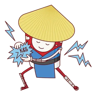 ⚡️ K&Б cartoon, comic, hat, russian telegram sticker