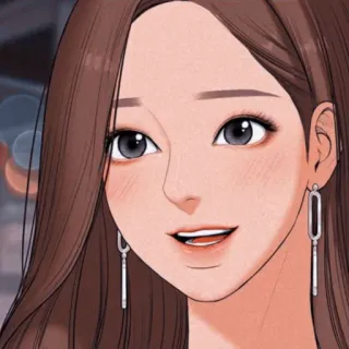 🛍 Frau, Anime, Cartoon, Mädchen, Schönheit, Porträt telegram sticker