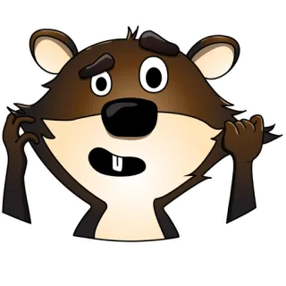 Mr.Beaver telegram stickers