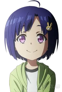 😇 Anime, Menina, Desenho animado, Personagem telegram sticker