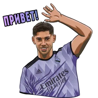 👋 ПРИВЕТ! bóng đá, chào hỏi, đàn ông, xin chào, người Nga telegram sticker