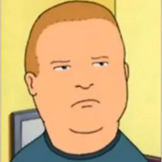 😒 Bobby Hill King of the Hill Desenho animado, Animação, Série de TV, Comédia, Engraçado, Bobby Hill, King of the Hill whatsapp sticker