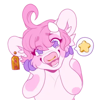 ⭐️ 100% DAIRY telegram sticker