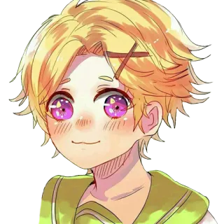 😍 Anime, Personaje, Lindo, Kawaii telegram sticker
