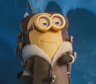 😋 Minion minion, cartoon, funny, character telegram sticker