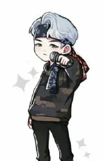🎙 Kreskówka, Osoba, Mikrofon, Moda, Idol, Rysunek telegram sticker