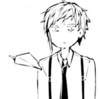 😟 Atsushi Nakajima Bungou Stray Dogs anime, manga, atsushi, nakajima, bungou stray dogs telegram sticker