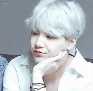 😒 Suga Suga, BTS, K-pop, 偶像, 歌手 telegram sticker