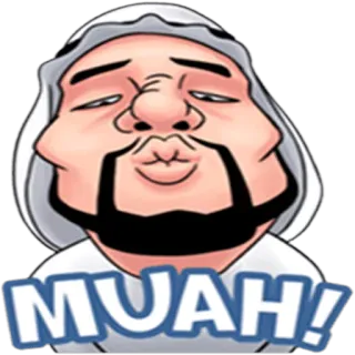 Handsome Uncle By MRMajdiN telegram stickers