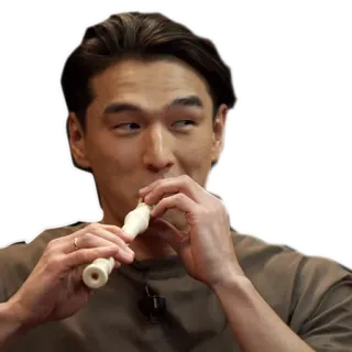 🎷 man, playing recorder, recorder, instrument, music, portrait telegram sticker