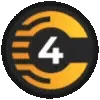 #4 @C_Emoji ⚡️ @CryptachCalls telegram emojis 4️⃣