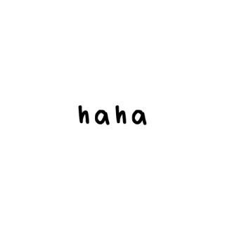 🥀 haha divertente, risata, haha, scherzo whatsapp sticker