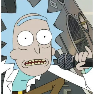 Rick and morty telegram stickers