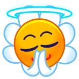Chamomile Emoji telegram emojis 😇