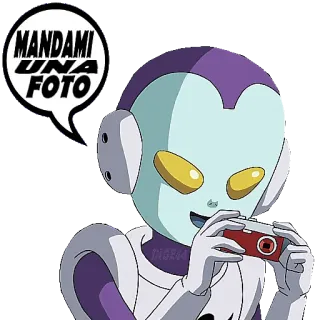 🤳 MANDAMI UNA FOTO anime, cartoon, request, photo, sticker telegram sticker
