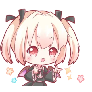 ✨ อนิเมะ, การ์ตูน, น่ารัก, สติกเกอร์, คาวาอิ telegram sticker