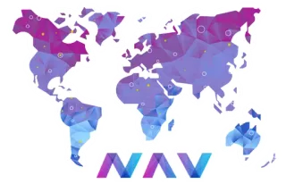 🌏 NAV carte du monde, navigation, violet, bleu telegram sticker