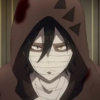 🖤 Zack Angels of Death 애니메이션, 캐릭터, 잭, 살육의 천사 telegram sticker