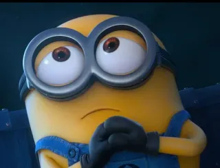 🙏 Minion minion, despicable me, cartoon, animated, movie telegram sticker