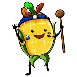 Corn telegram stickers
