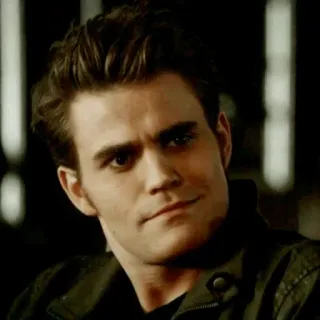 😏 Stefan Salvatore The Vampire Diaries Стефан Сальваторе, Дневники вампира, Вампир, Сверхъестественное, Драма, Подростковая драма telegram sticker
