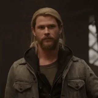 ⚡️ Thor Superheld, Marvel, Gott, Chris Hemsworth telegram sticker