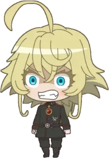 😬 Tanya Degurechaff Saga of Tanya the Evil Anime, Chibi, Manga, Tanya Degurechaff, Saga der Tanya, Militär, Isekai whatsapp sticker