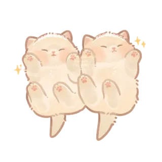 🫠 kucing, imut, anak kucing, mengantuk, hewan peliharaan, binatang, kawaii whatsapp sticker