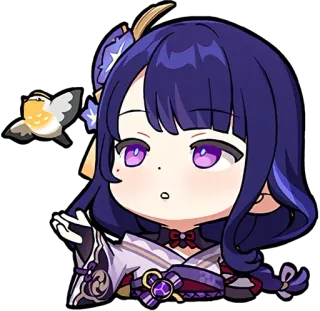 Набор Паймон 9 @nyasticks telegram stickers