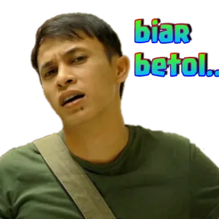 😧 biaR
betol.. whatsapp sticker