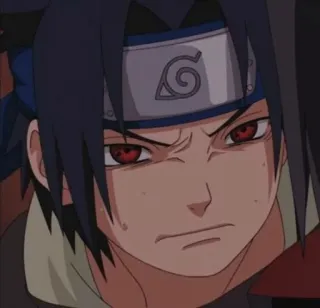 🀄️ Sasuke Uchiha Naruto Аниме, Манга, Саске, Учиха, Шаринган telegram sticker