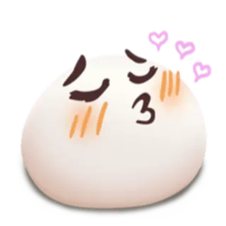 😘 fofo, beijo, emoji, kawaii, desenho animado, ruborizar, coração, amor telegram sticker