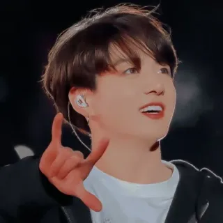 🌟 Jungkook K-pop, Piosenkarz, Idol, Muzyka, Występ whatsapp sticker