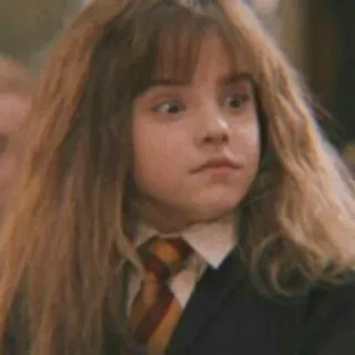 🐿 Hermione Granger Harry Potter Hermelien Griffel, Harry Potter, tovenaar, school, student telegram sticker