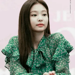 🌿 Jennie Kim kpop, 가수, 여성, 사람, 유명인 telegram sticker
