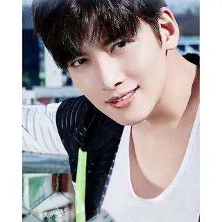 😡 Ji Chang-wook Acteur coréen, Homme, Portrait, Célébrité telegram sticker